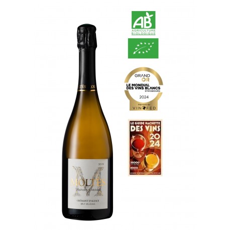 Alsace Tradition Crémant d’Alsace Millésimé 2019 BIO